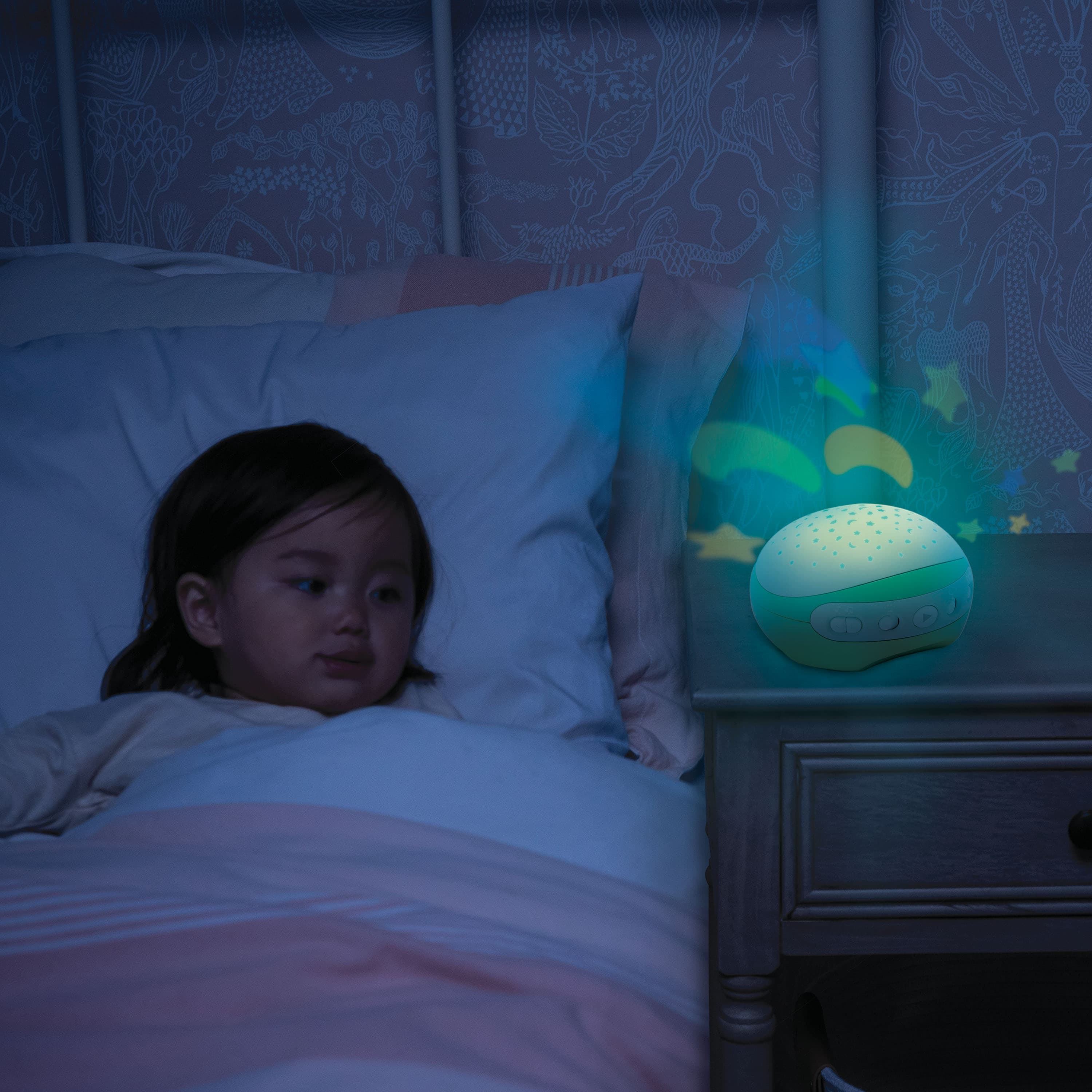 3 IN 1 PROJECTOR MUSICAL MOBILE  ME SENSOR ΑΙΣΘΗΤΗΡΑ ΑΝΙΧΝΕΥΣΗΣ  ΕΛΑΦΡΥ ΠΡΑΣΙΝΟ