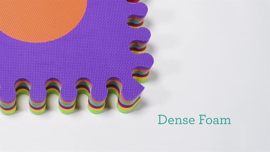 SOFT FOAM PUZZLE MAT  ΑΦΡΩΔΕΣ ΜΑΛΑΚΟ ΠΑΖΛ