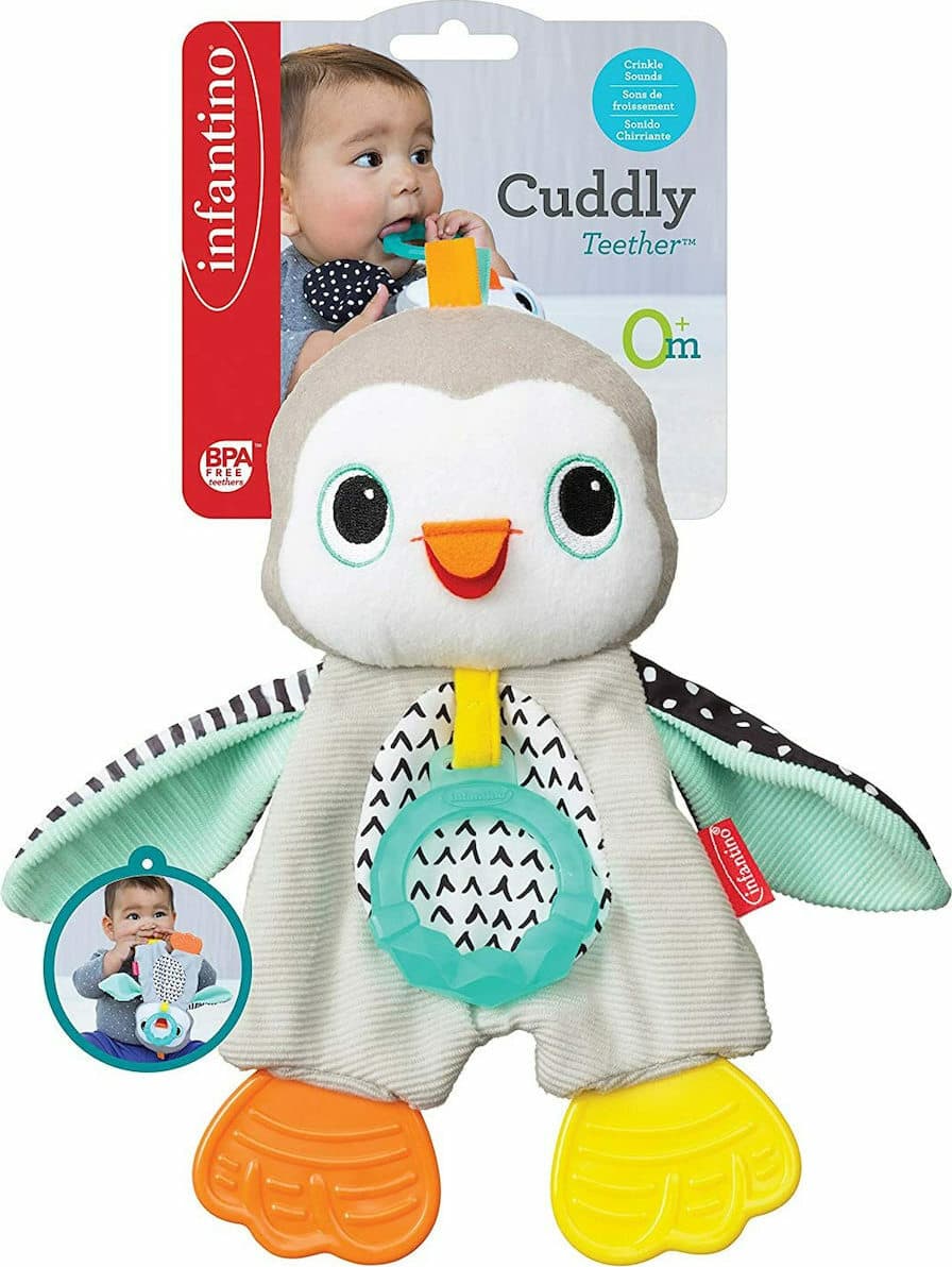 CUDDLY TEETHER PENGUIN