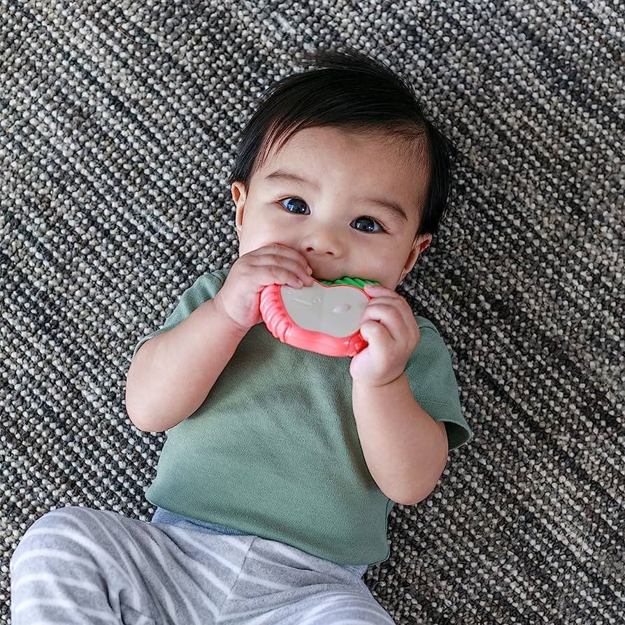 LIL NIBBLES VIBRATING TEETHER APPLE