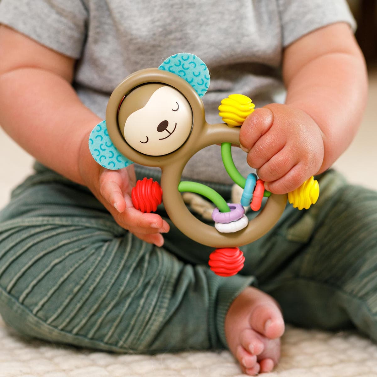 Busy Lil' Sensory Rattle