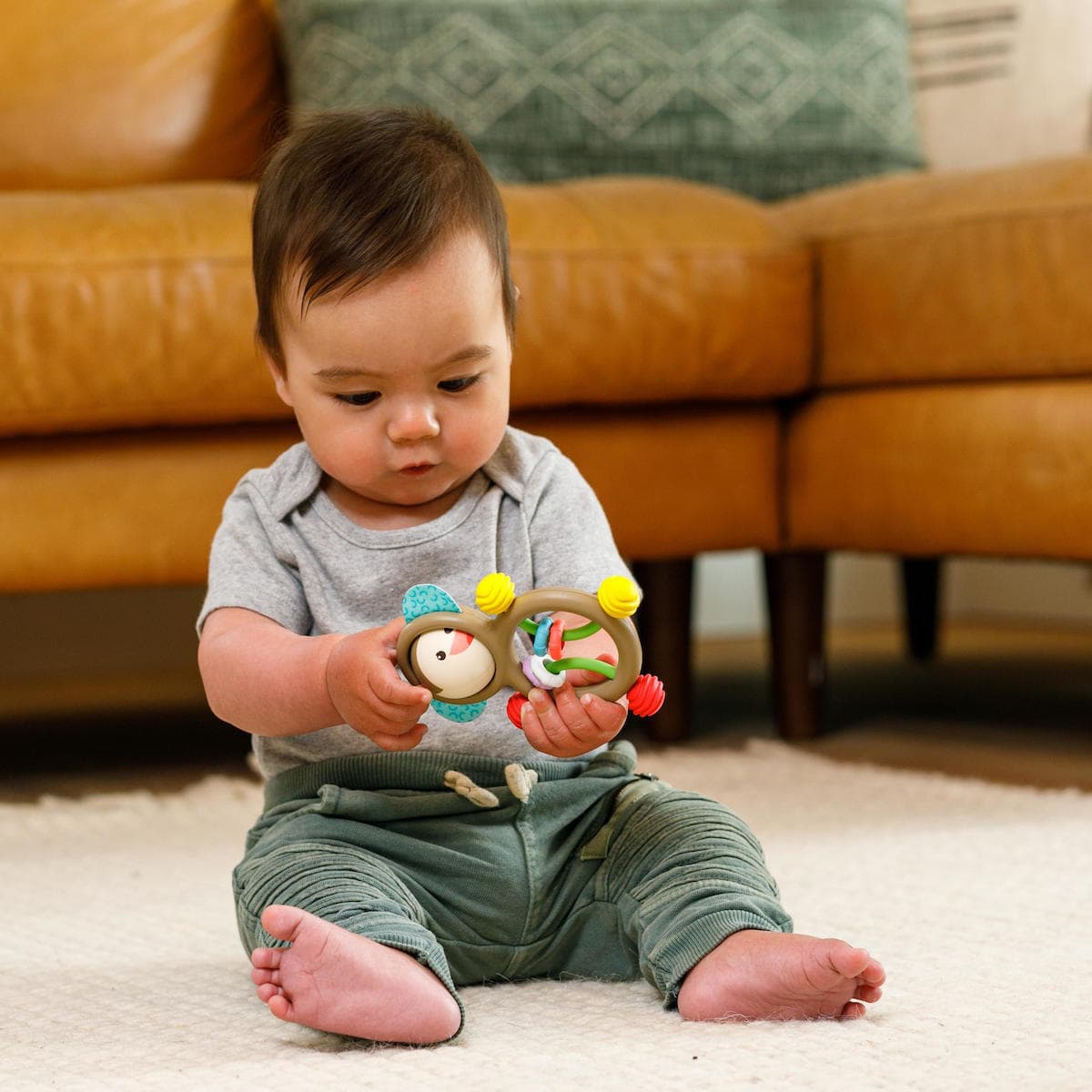 Busy Lil' Sensory Rattle