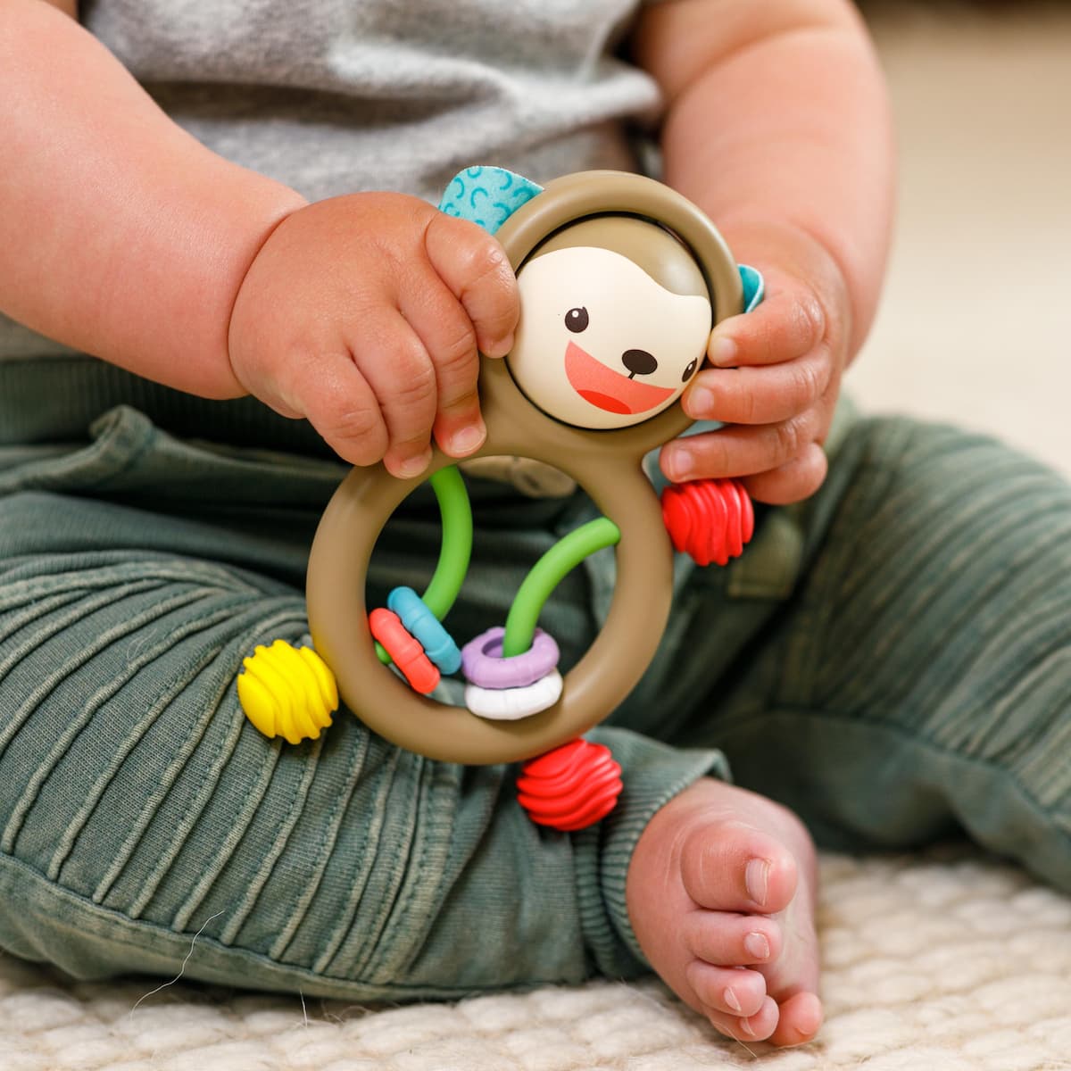Busy Lil' Sensory Rattle