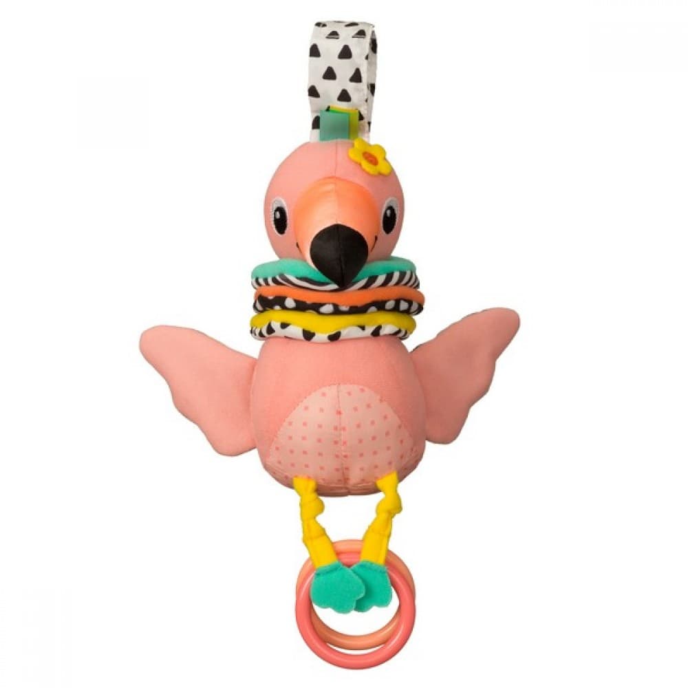 HUG & TUG MUSICAL FLAMINGO