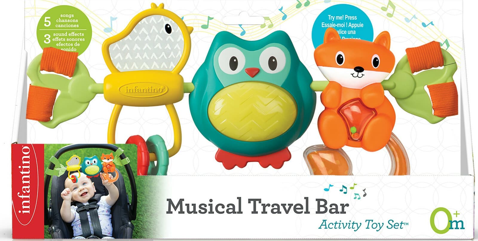 MUSICAL TRAVEL BAR ACTIVITY TOY