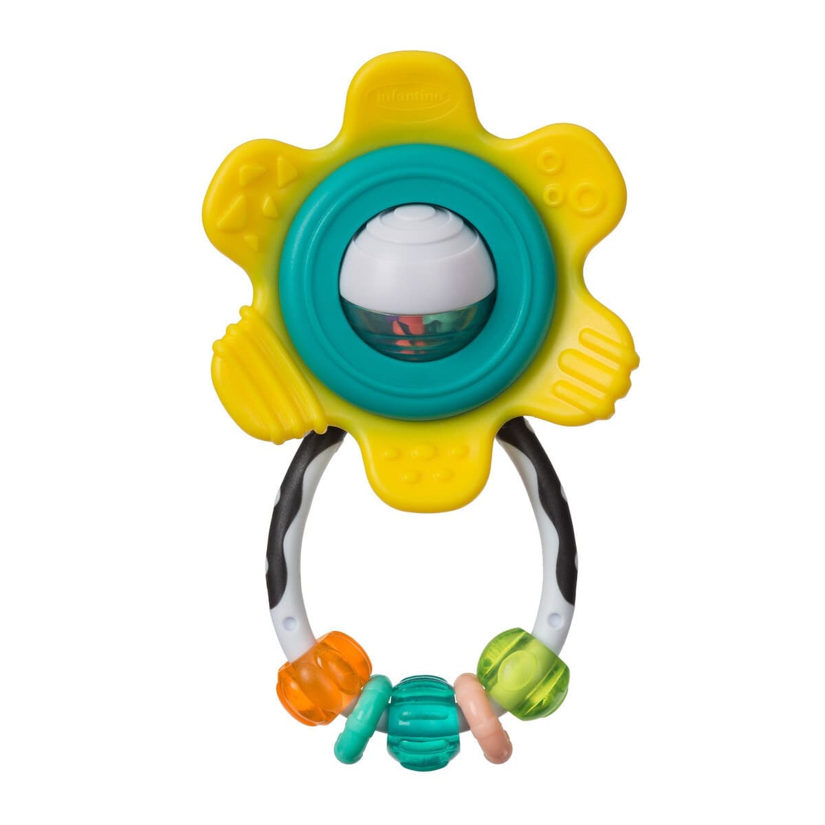 SPIN & RATTLE TEETHER ΚΙΤΡΙΝΟ