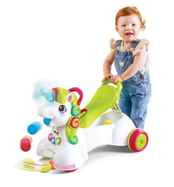 3 IN 1 SIT, WALK & RIDE UNICORN