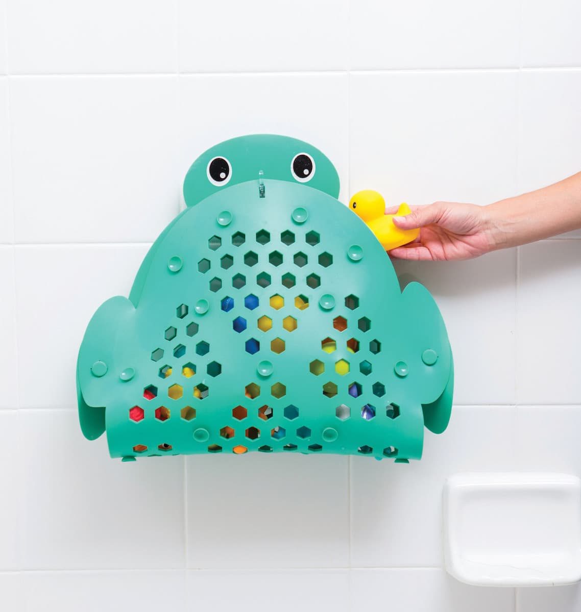 2 in 1 Bath Mat & Storage Basket