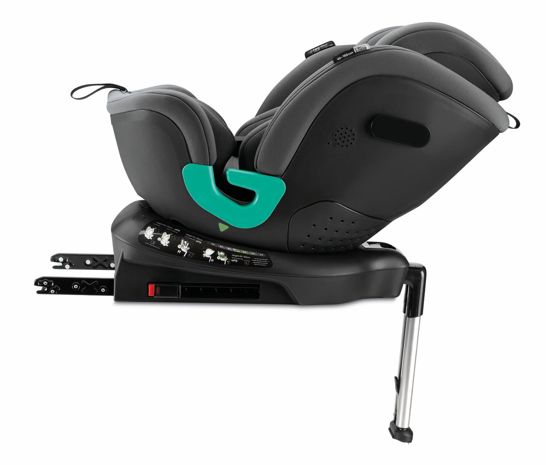 GT I-SIZE GROUP 40-150cm COL 180 ΑΝΘΡΑΚΙ ITL