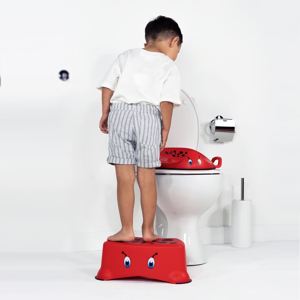 My Little Step Stool - Εκπαιδευτικό σκαλοπατάκι / Πασχαλίτσα κόκκινη
