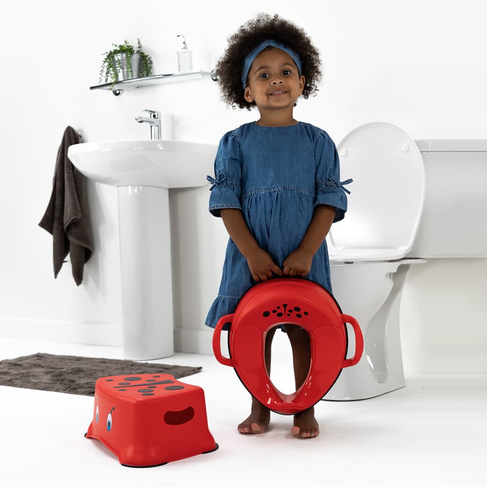 My Little Step Stool - Εκπαιδευτικό σκαλοπατάκι / Πασχαλίτσα κόκκινη