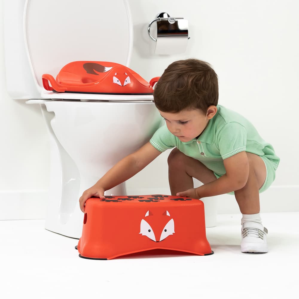 My Little Step Stool - Εκπαιδευτικό σκαλοπατάκι / Αλεπουδάκι πορτοκαλί