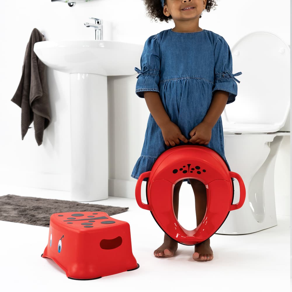 Μy Little Trainer Seat  - Εκπαιδευτικό κάθισμα -Πασχαλίτσα κόκκινη