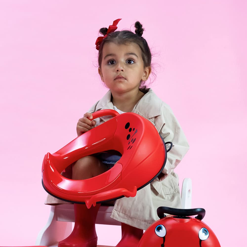 Μy Little Trainer Seat  - Εκπαιδευτικό κάθισμα -Πασχαλίτσα κόκκινη