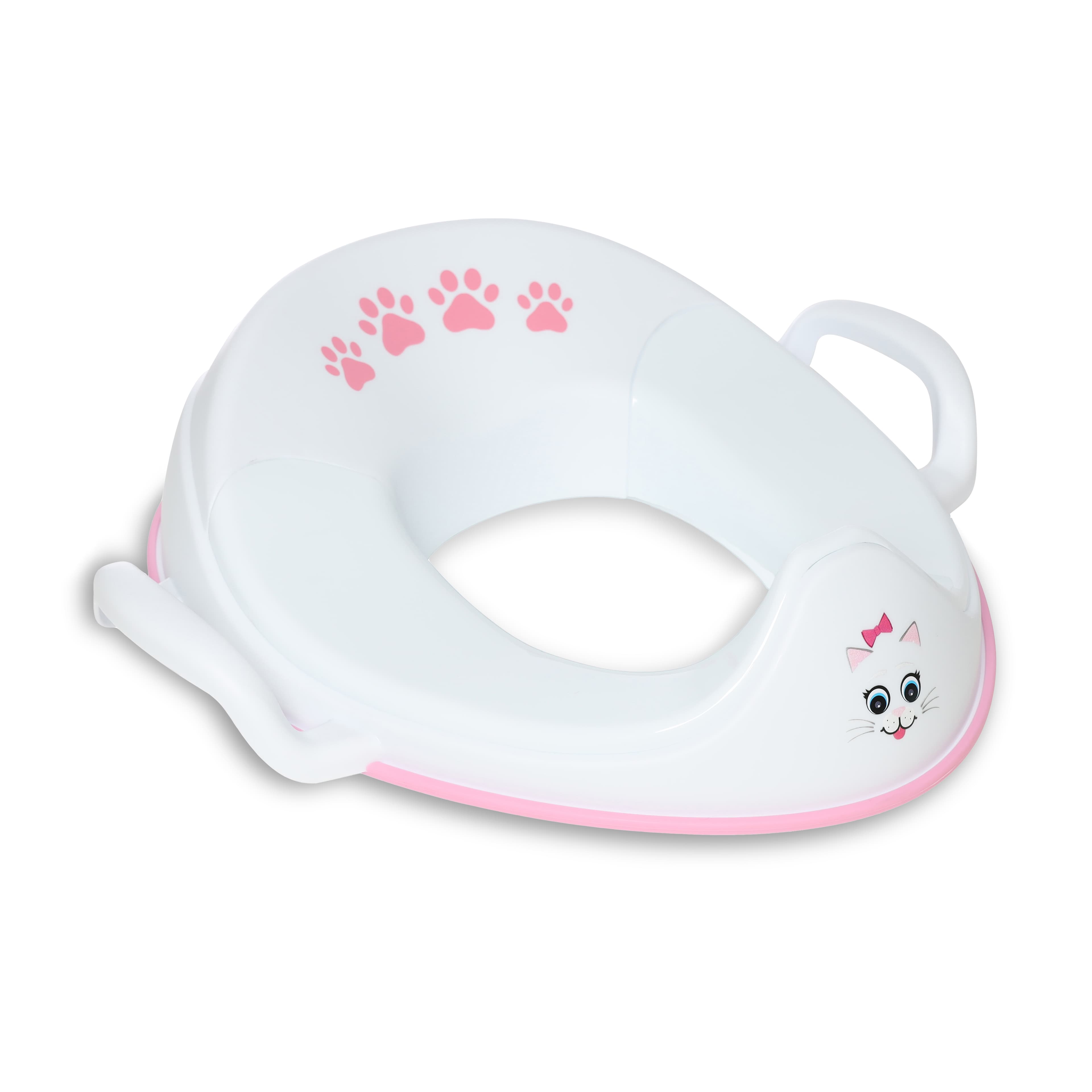 My Little Trainer Seat  - Εκπαιδευτικό καθισματάκι /  Γατούλα λευκό/ροζ