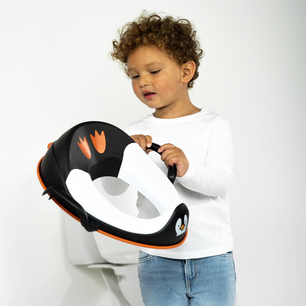 Μy Little Trainer Seat  - Εκπαιδευτικό κάθισμα - Πιγκουϊνάκι άσπρο/μαύρο