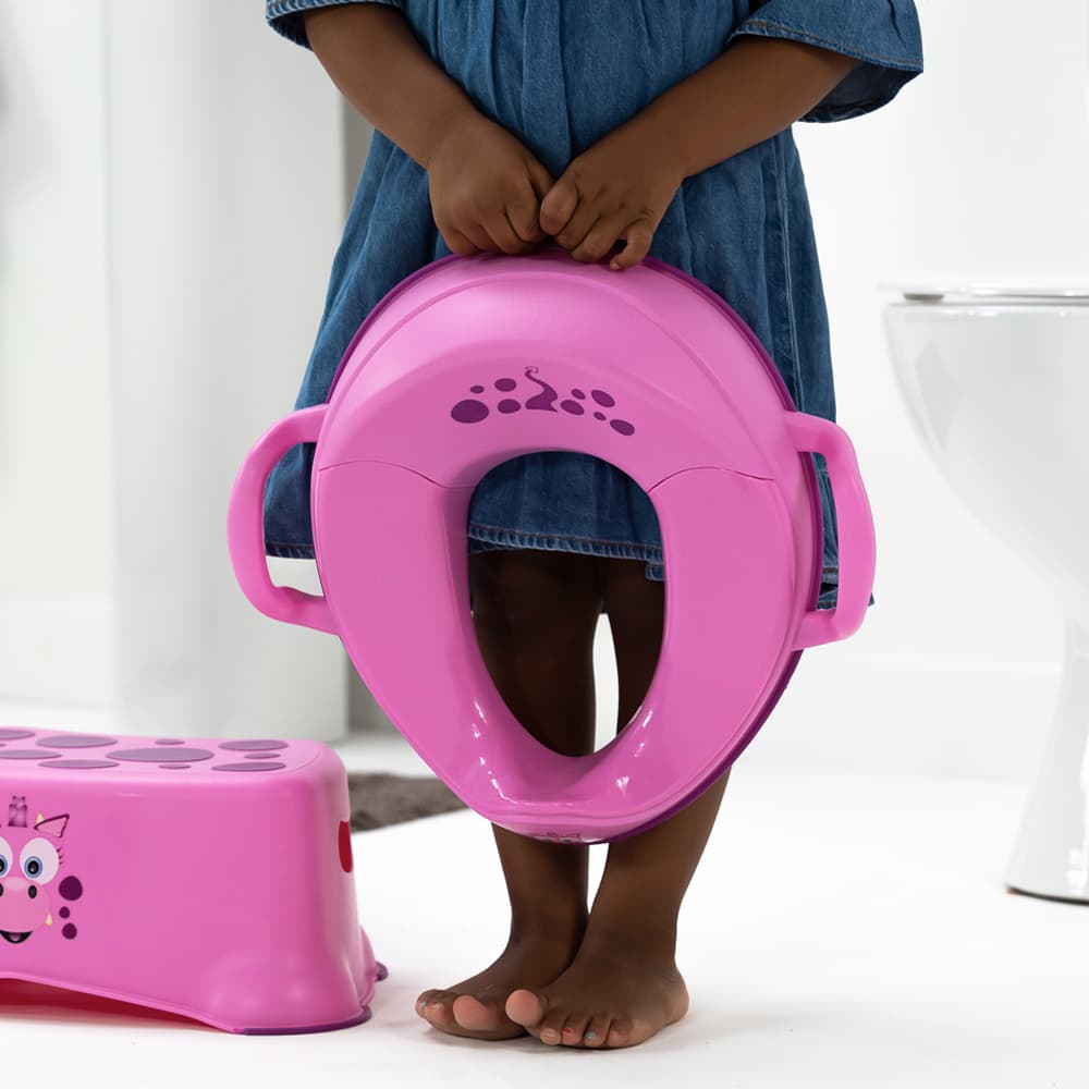 My Little Trainer Seat  - Εκπαιδευτικό καθισματάκι / Δράκος ροζ