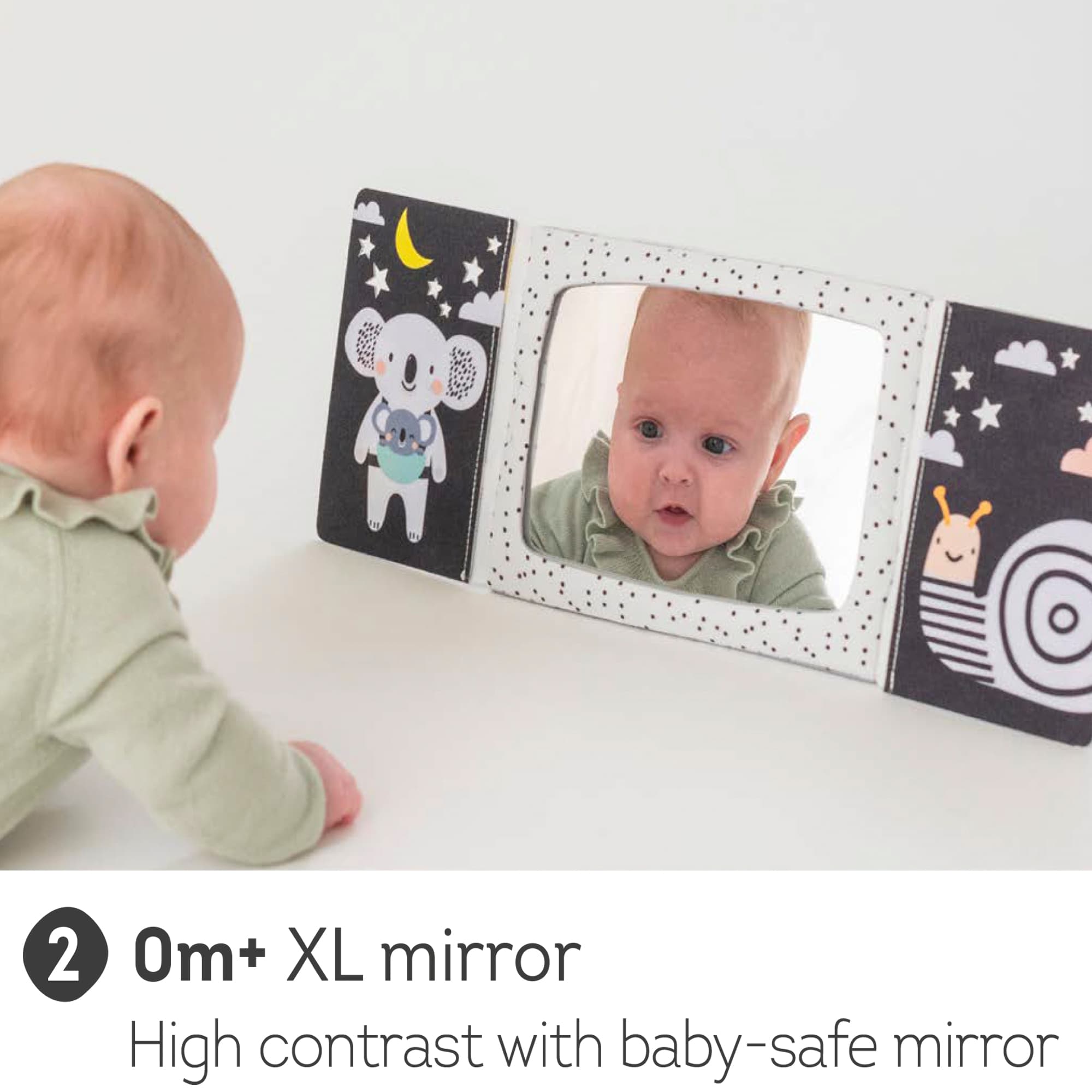 TUMMY-TIME MIRROR BOOK
