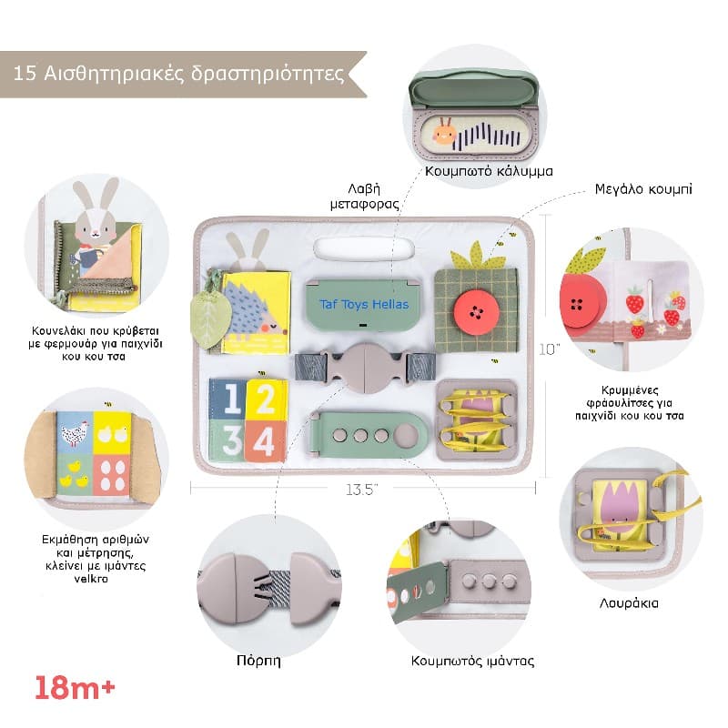ACTIVITY BUCKLES BOARD