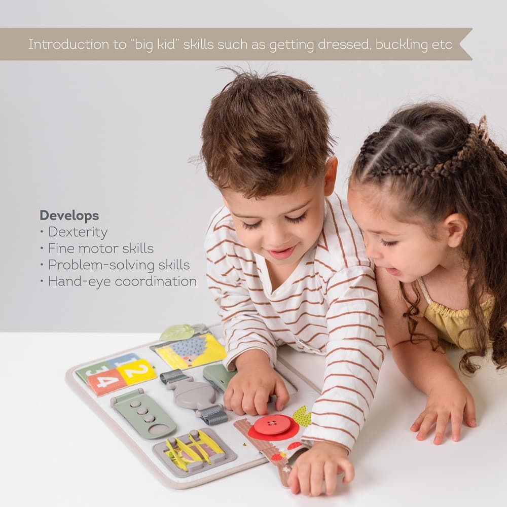 ACTIVITY BUCKLES BOARD