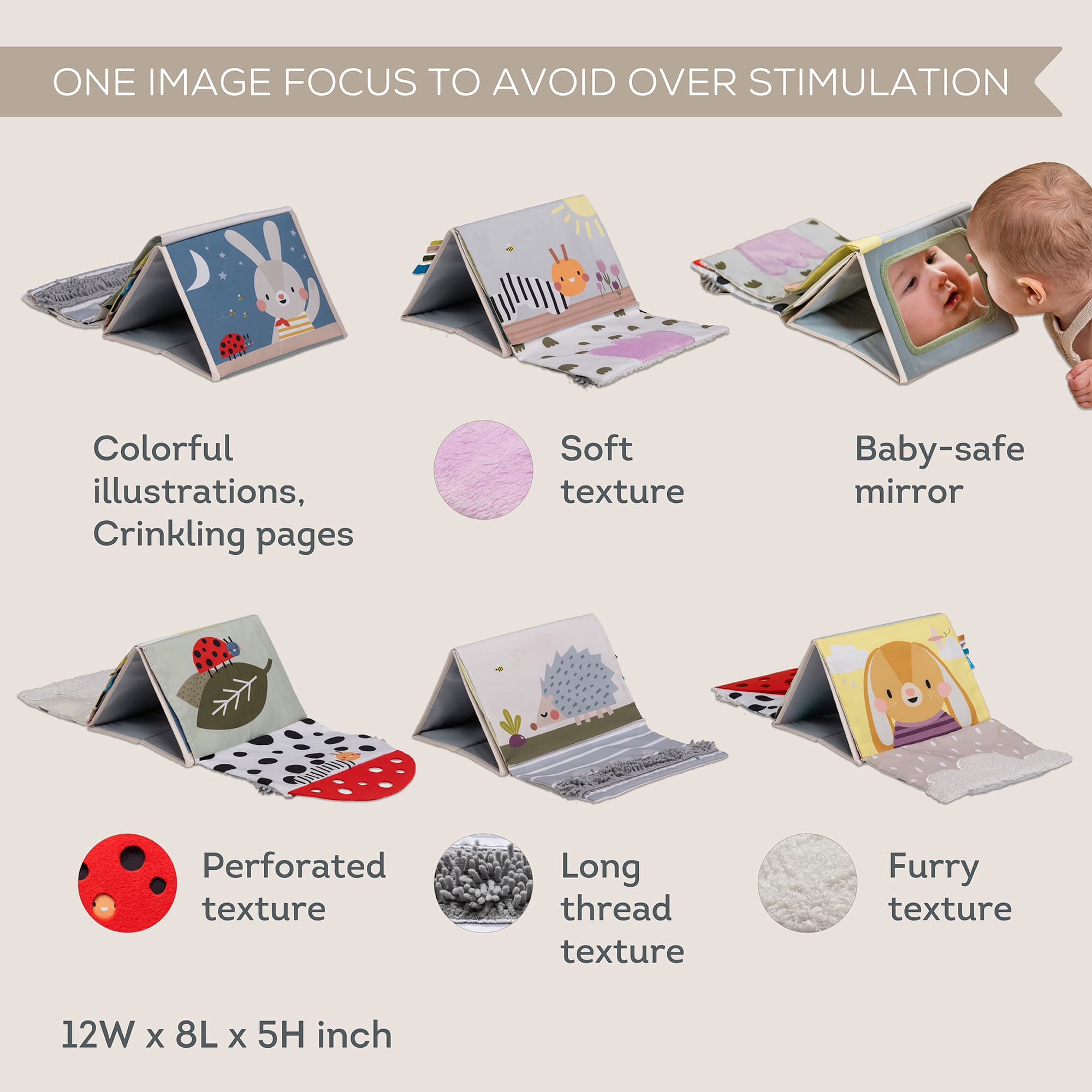TUMMY TIME SENSORY BOOK