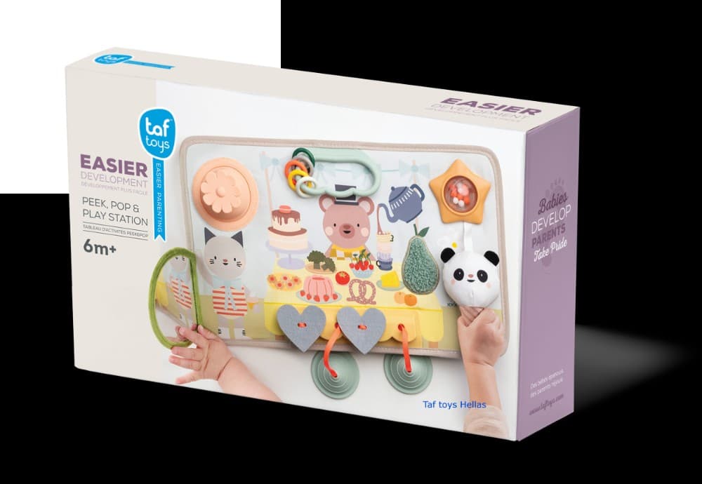 Peek, Pop & Play station