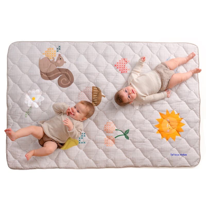 Fantasy Bloom Quilted Playmat(100*150 cm)