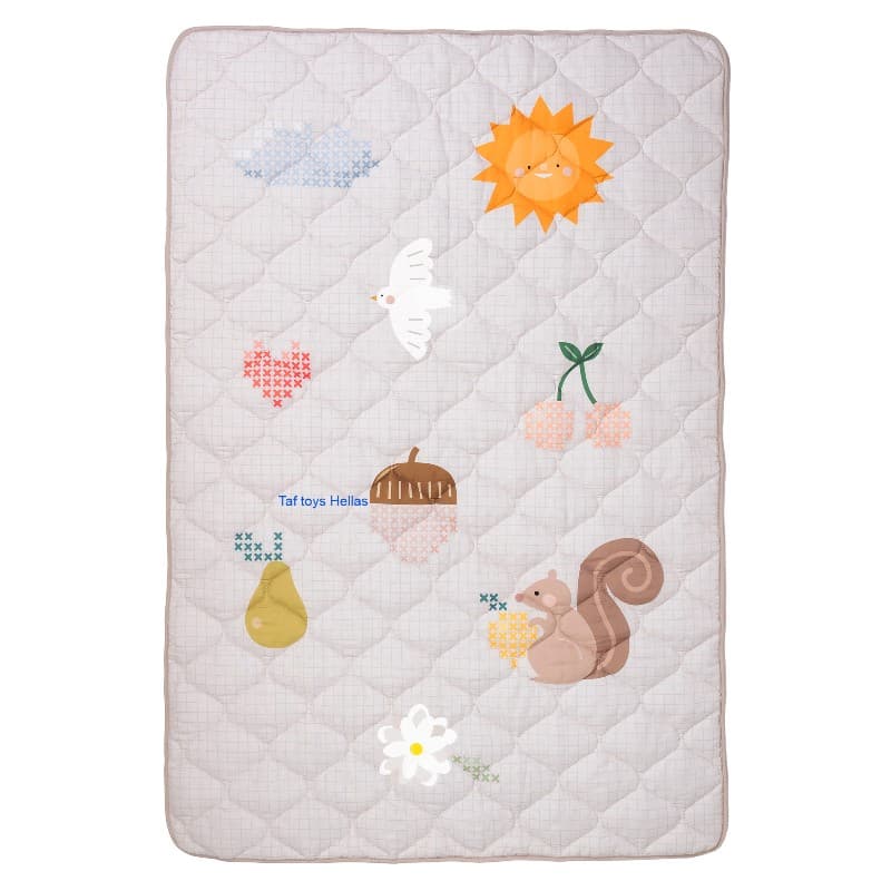 Fantasy Bloom Quilted Playmat(100*150 cm)
