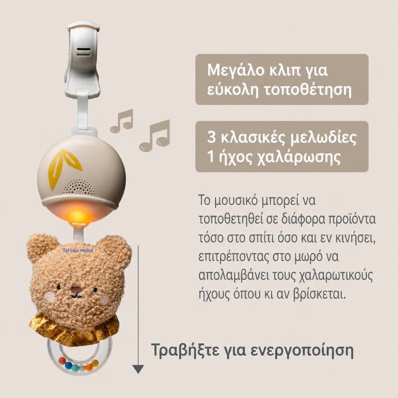 Bear musical toy