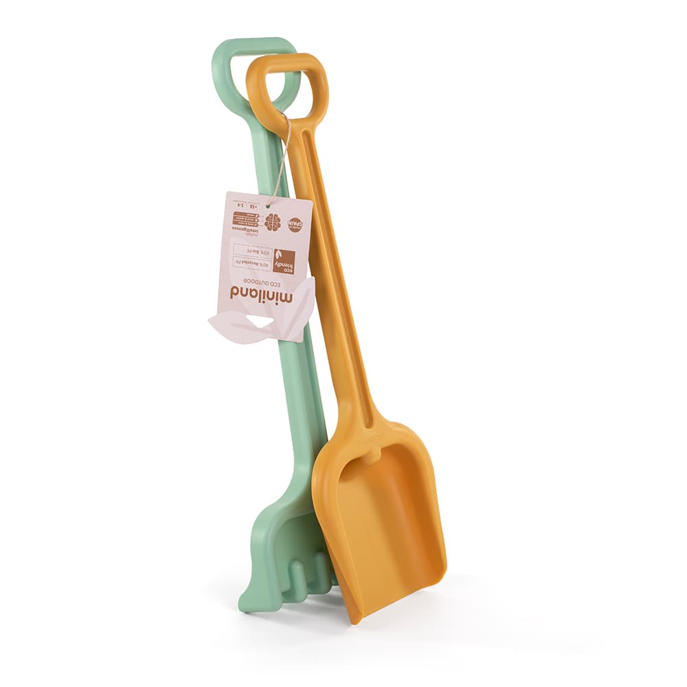 MINILAND ΣΕΤ ΦΤΥΑΡΙ ΚΑΙ ΤΣΟΥΓΚΡΑΝΑ ΠΑΡΑΛΙΑΣ ECO SUPER SPADE & RAKE SET COOL