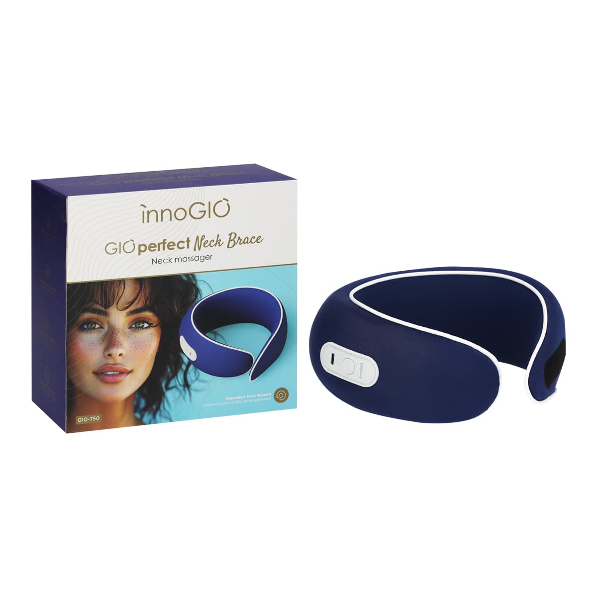 INNOGIO ΣΥΣΚΕΥΗ ΜΑΣΑΖ ΑΥΧΕΝΑ GIOPERFECT NECK BRACE