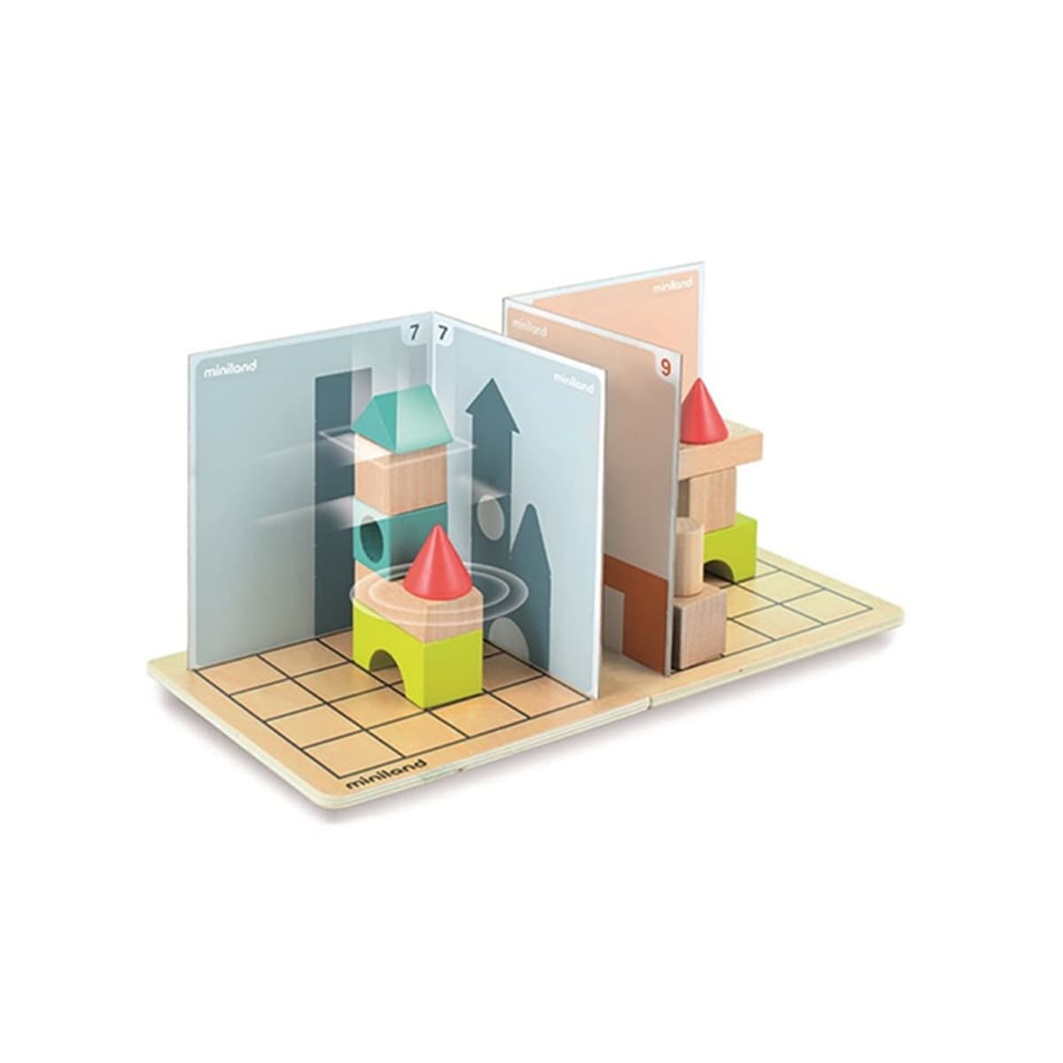 MINILAND ΕΠΙΤΡΑΠΕΖΙΟ ΠΑΙΧΝΙΔΙ ΣΚΙΕΣ ΚΑΙ ΣΧΗΜΑΤΑ - SHAPE MAKERS RETAIL FSC 100%