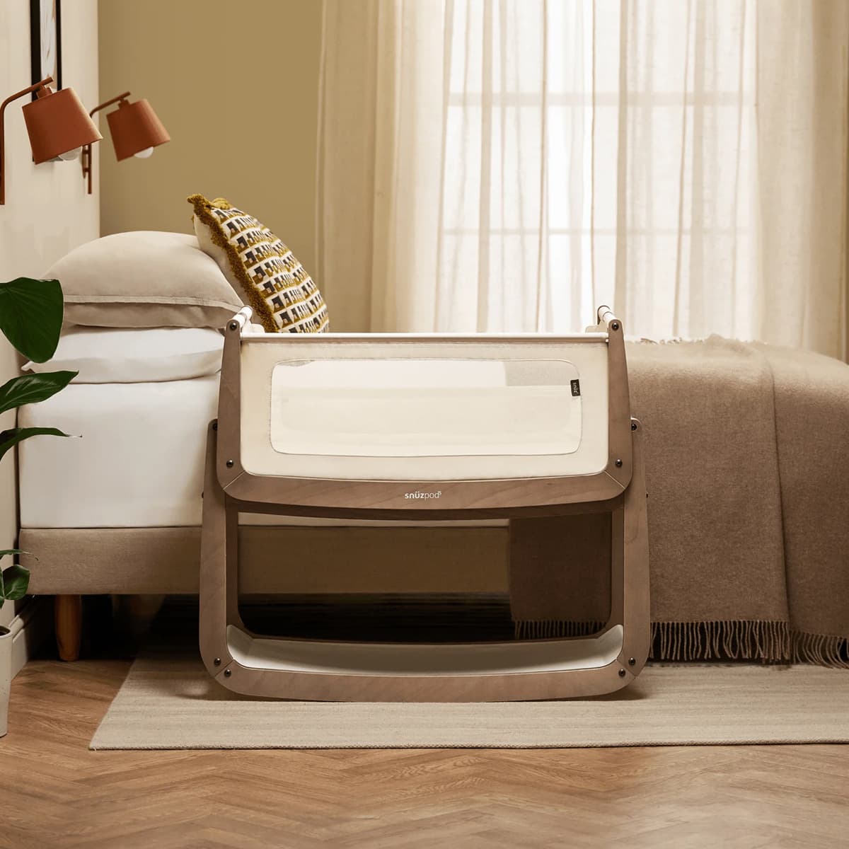 SNUZ ΒΡΕΦΙΚΟ ΛΙΚΝΟ SNUZPOD5 WALNUT