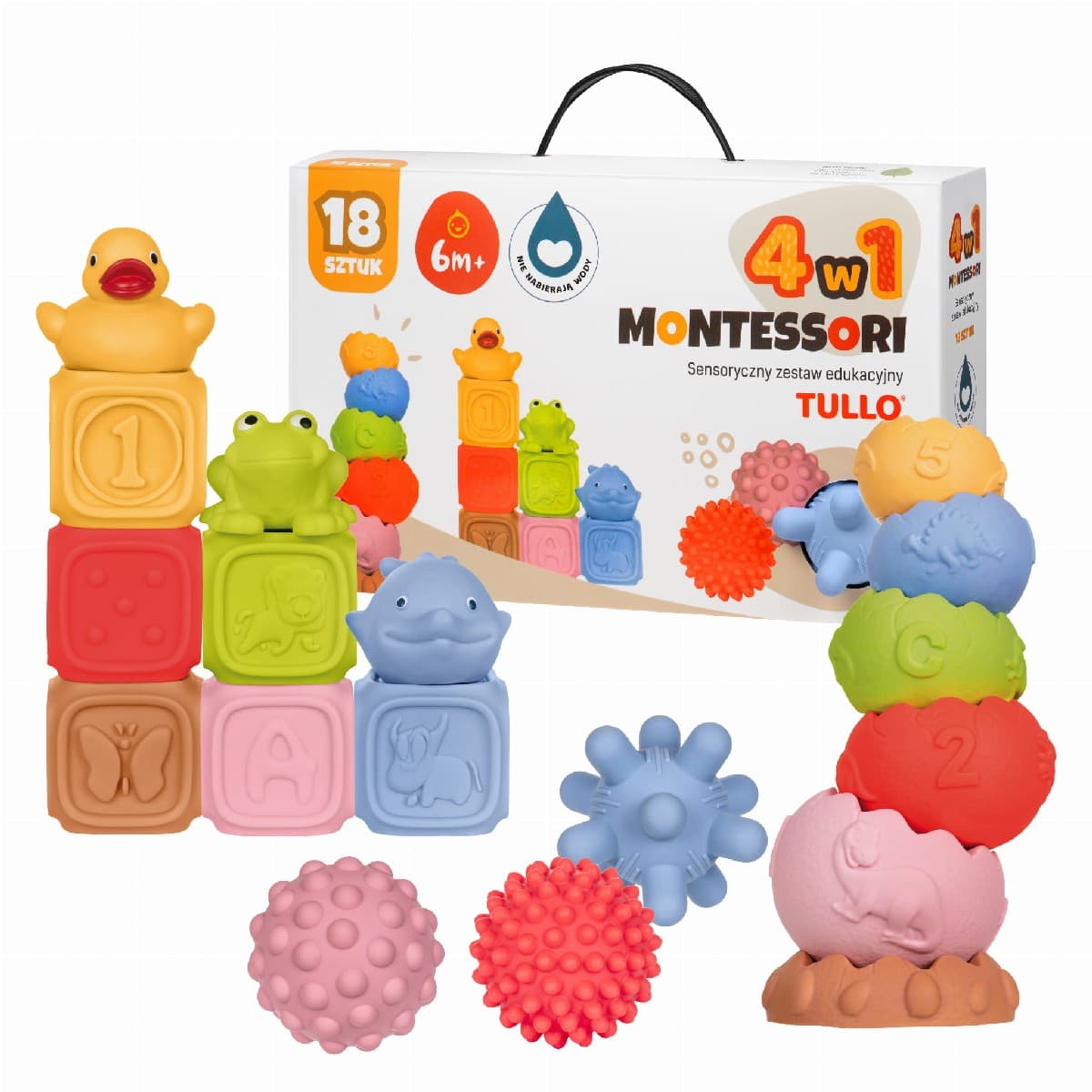 TULLO ΠΑΙΧΝΙΔΙ ΑΙΣΘΗΣΕΩΝ MONTESSORI 18 TMX