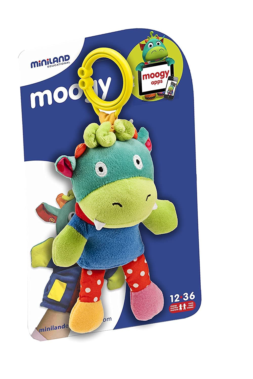 MINILAND SOFT ΚΟΥΔΟΥΝΙΣΤΡΑ ΜΕ ΔΟΝΗΣΗ MOOGY