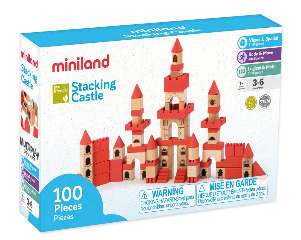 ΣΕΤ ΔΡΑΣΤΗΡΙΟΤΗΤΩΝ STACKING CASTLE