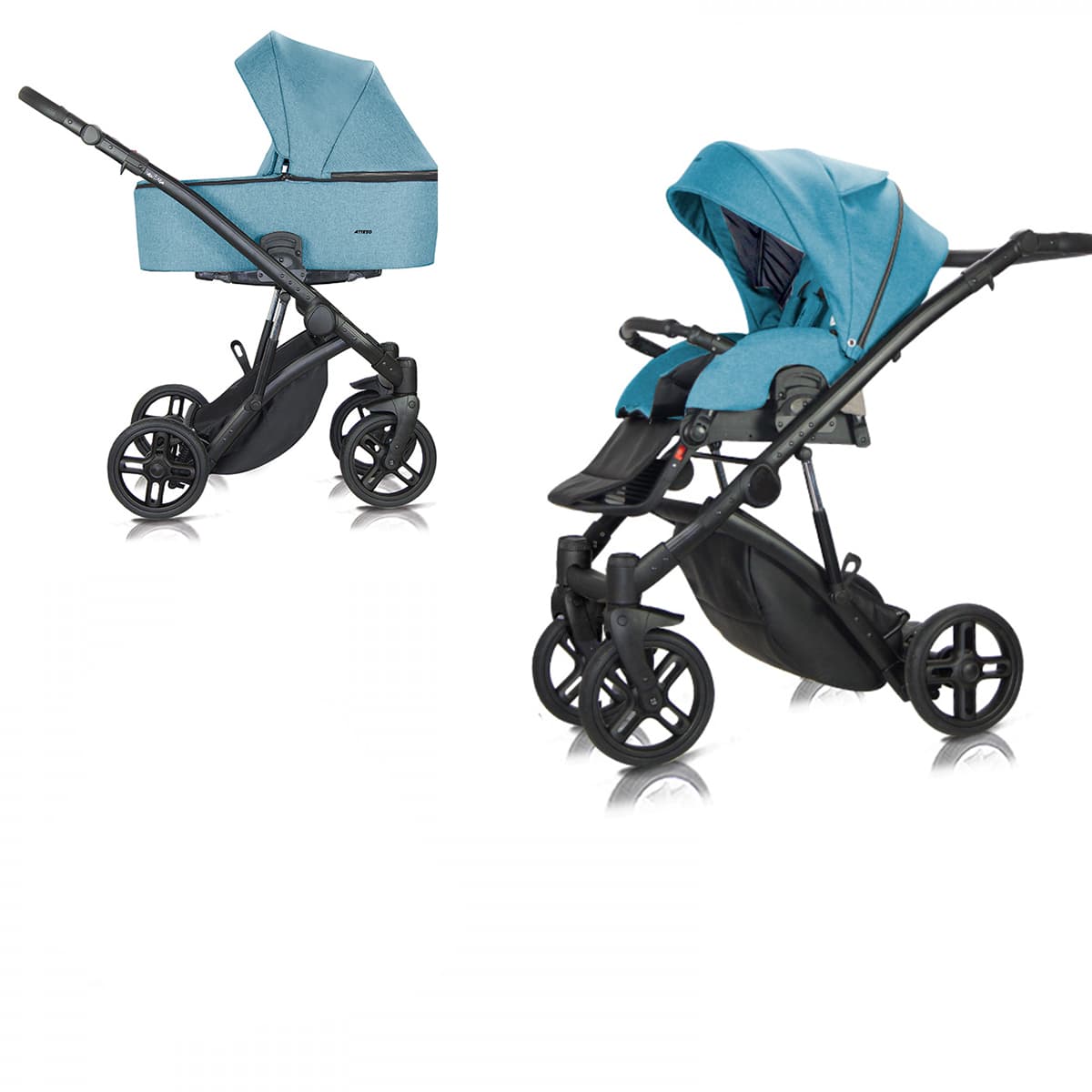MILU KIDS ΣΥΣΤΗΜΑ ΜΕΤΑΦΟΡΑΣ ATTESO 2 IN 1 COL 15