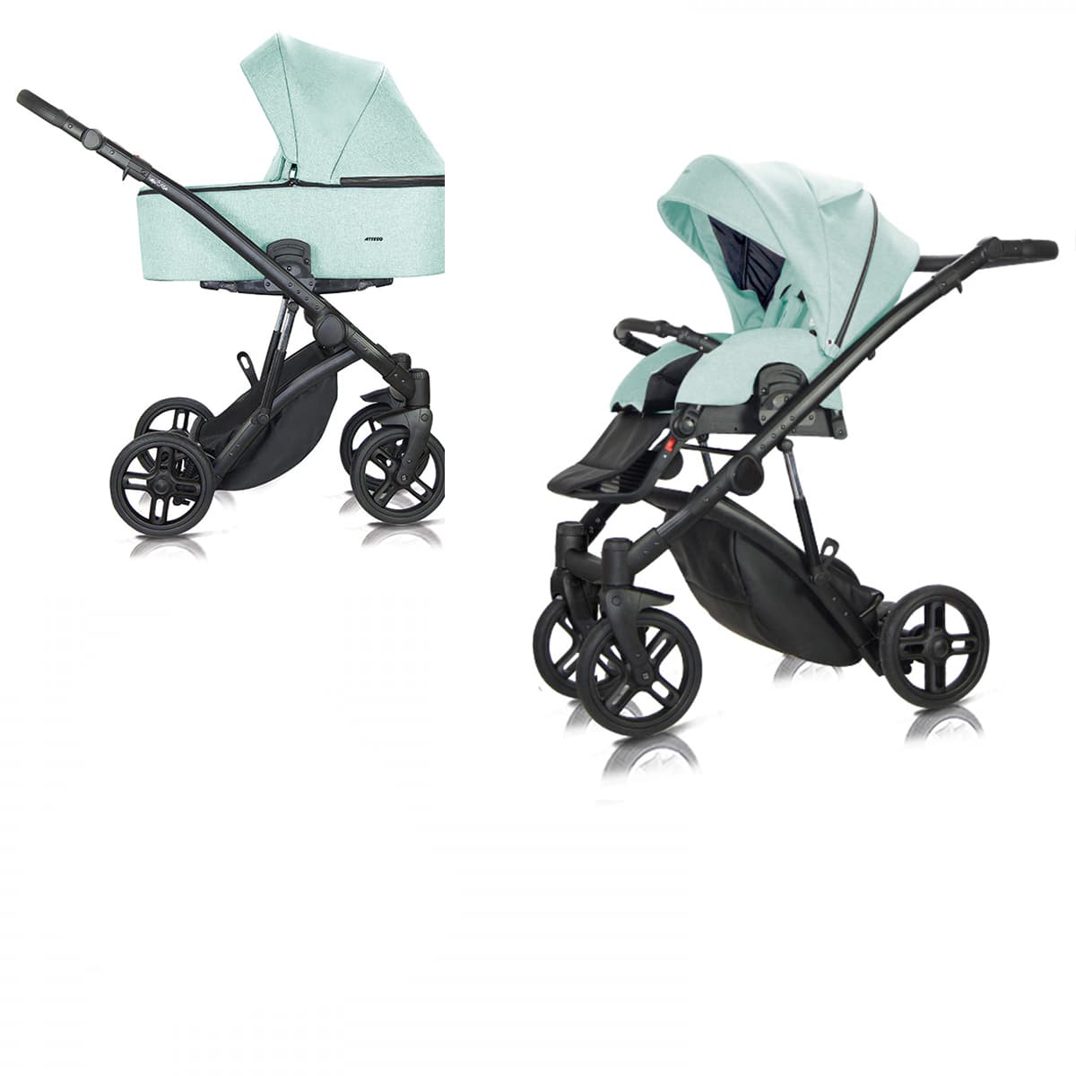 MILU KIDS ΣΥΣΤΗΜΑ ΜΕΤΑΦΟΡΑΣ ATTESO 2 IN 1 COL 16