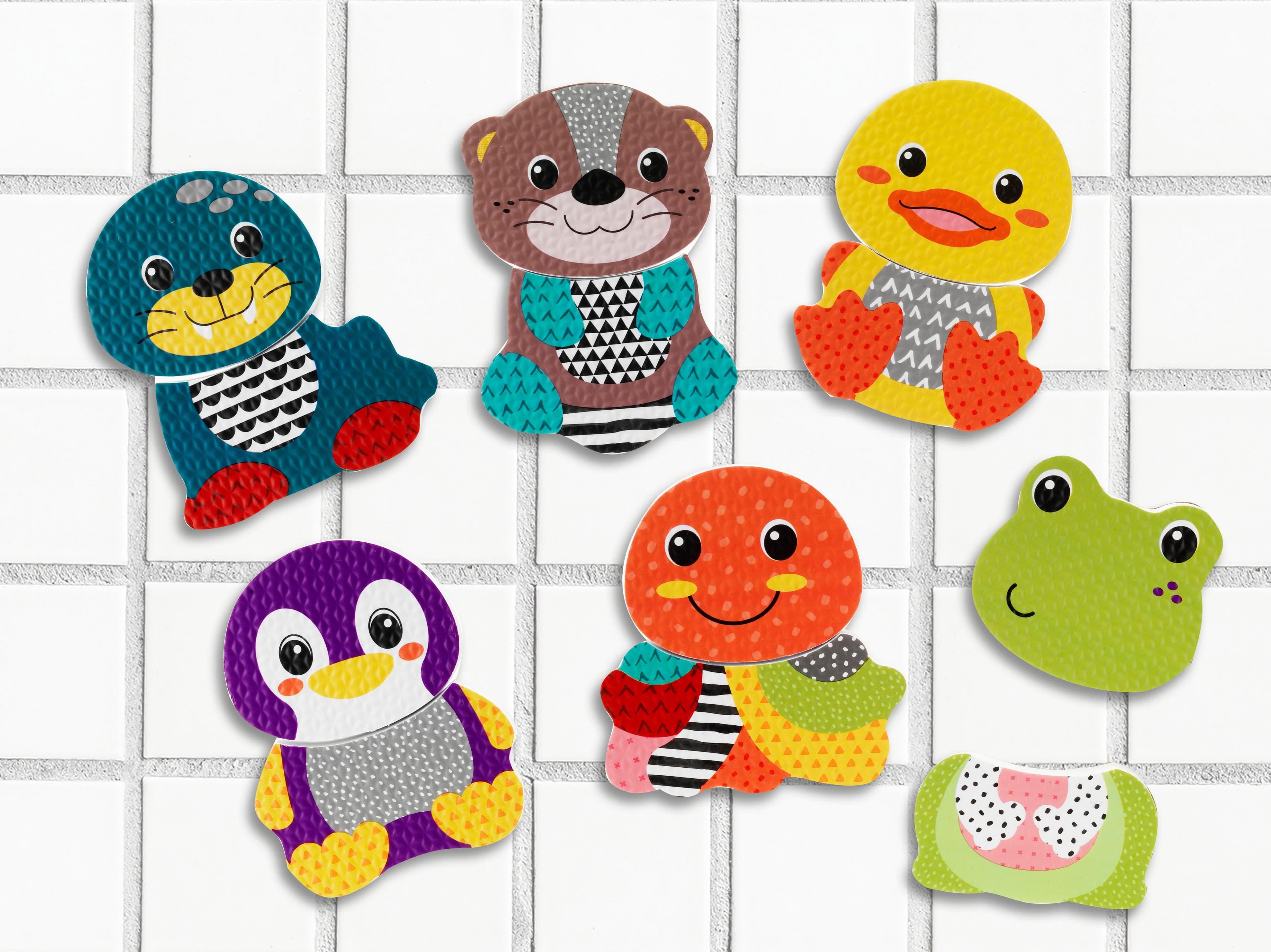 MIX & MATCH BATH STICKER PALS