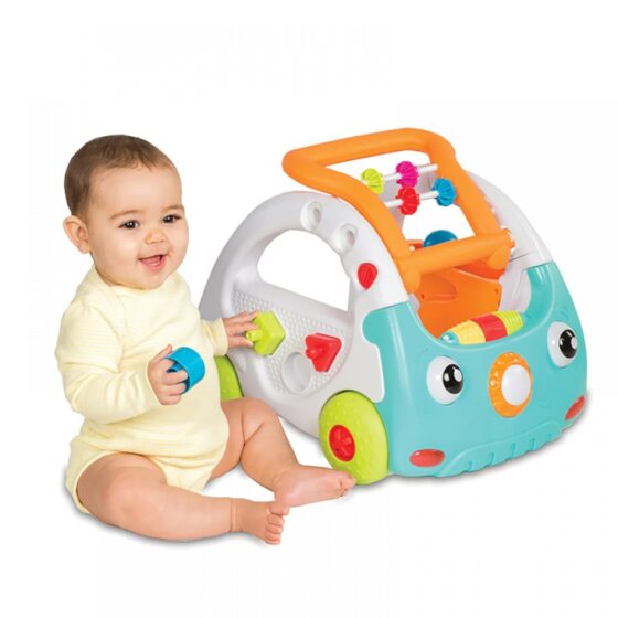 Infantino 3-in-1 Discovery Car – Interactive Baby Walker & Activity Center with Lights & Sounds - Image 3